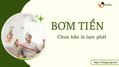 Bơm tiền chưa hẳn là lạm phát