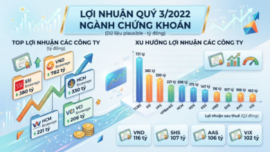 Lợi nhuận quý 3/2022 ngành Chứng khoán